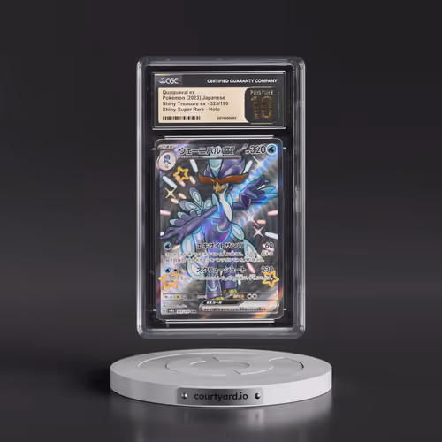 2023 Shiny Treasure ex #325/190 Quaquaval ex - Shiny Super Rare Holo (CGC 10 PRISTINE)