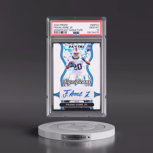 2024 Panini Prizm Significant Signatures #SSFGJ Frank Gore Jr. (PSA 10 GEM MINT)