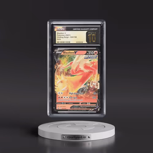 2021 Chilling Reign #020/198 Blaziken V - Holo (CGC 10 PRISTINE)