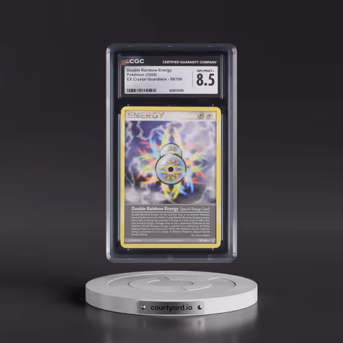 2006 EX Crystal Guardians #88/100 Double Rainbow Energy (CGC 8.5 NM-MT+)