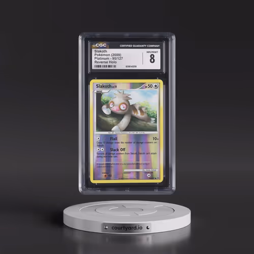 2009 Platinum #95/127 Slakoth - Reverse Holo (CGC 8 NM-MT)
