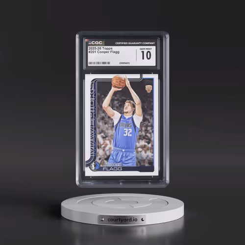 2025 Topps #201 Cooper Flagg (CGC 10 GEM MINT)