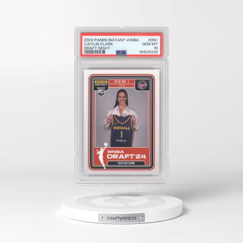 2024 Panini Instant WNBA Draft Night #DN1 Caitlin Clark (PSA 10 GEM MINT)