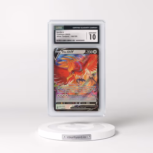 2022 Silver Tempest #140/195 Ho-Oh V - Holo (CGC 10 GEM MINT)