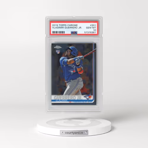 2019 Topps Chrome #201 Vladimir Guerrero Jr. (PSA 10 GEM MINT)