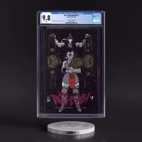 Do a Powerbomb #1 CGC 9.8 White Pages (Image Comics, 6/22) - Universal Comics Vault Live Edition