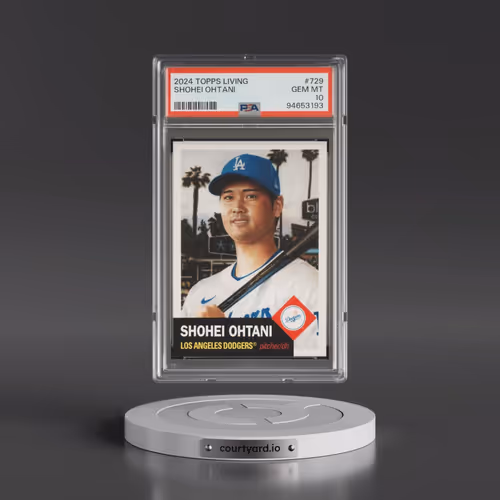 2024 Topps Living #729 Shohei Ohtani (PSA 10 GEM MINT)