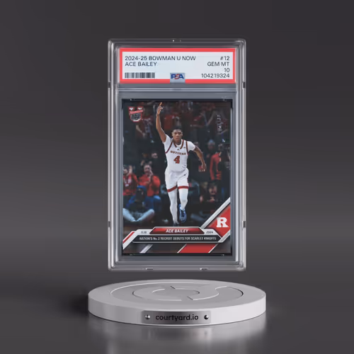 2024-25 Bowman U Now #12 Ace Bailey (PSA 10 GEM MINT)