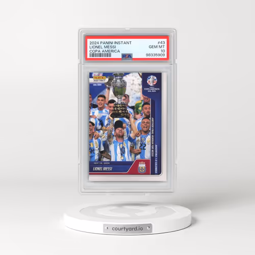 2024 Panini Instant Conmebol Copa America 2024 #43 Lionel Messi (PSA 10 GEM MINT)