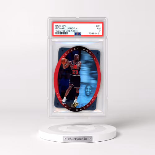 1996 Spx #R1 Michael Jordan - Record Breaker (PSA 7 NM)