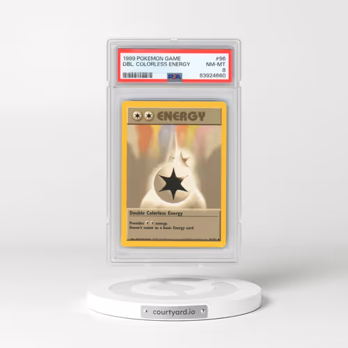 1999 Pokémon Game #96 Double Colorless Energy (PSA 8 NM-MT)