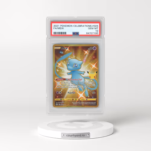 2021 Pokémon Celebrations #025 Mew - Full Art (PSA 10 GEM MINT)