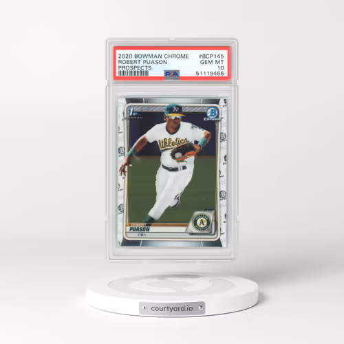 2020 Bowman Chrome Prospects #BCP145 Robert Puason (PSA 10 GEM MINT)