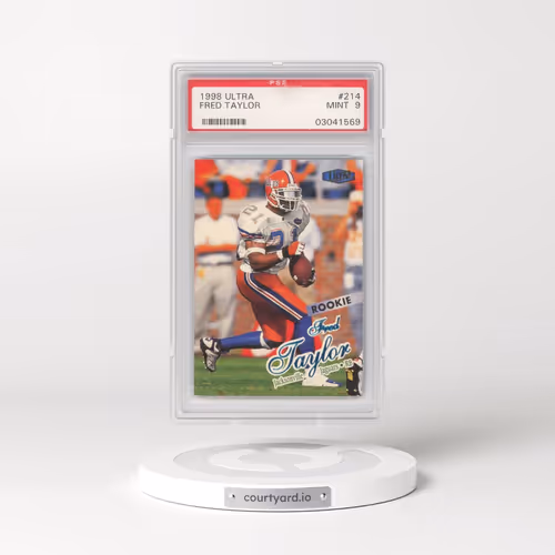 1998 Ultra #214 Fred Taylor (PSA 9 MINT)