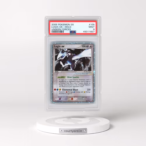 2005 Pokémon EX Unseen Forces #105 Lugia EX - Holo Holo (PSA 9 MINT)