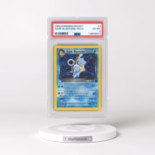 2000 Pokémon Rocket #3 Dark Blastoise - Holo (PSA 6 EX-MT)