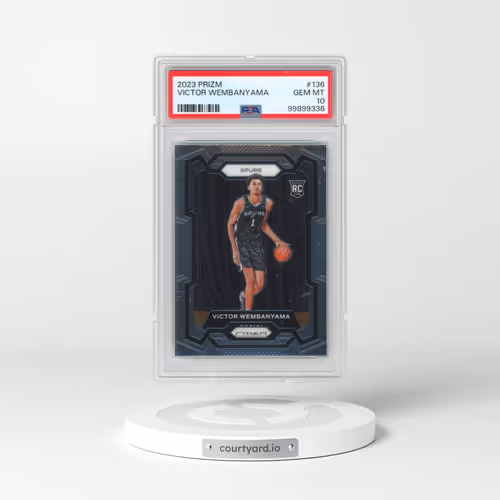 2023 Panini Prizm #136 Victor Wembanyama (PSA 10 GEM MINT)
