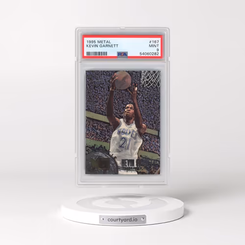 1995 Metal #167 Kevin Garnett (PSA 9 MINT)