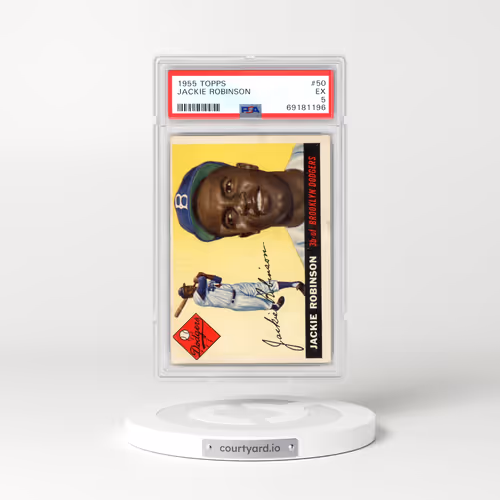 1955 Topps #50 Jackie Robinson (PSA 5 EX)
