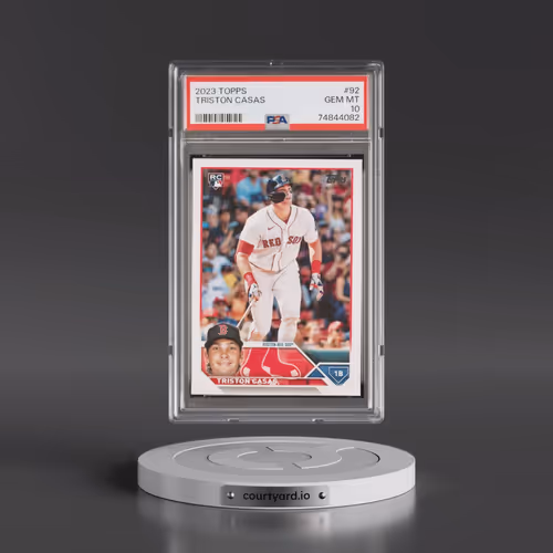 2023 Topps #92 Triston Casas (PSA 10 GEM MINT)