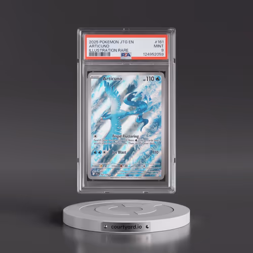 2025 Pokémon Jtg EN-Journey Together #161 Articuno - Illustration Rare (PSA 9 MINT)