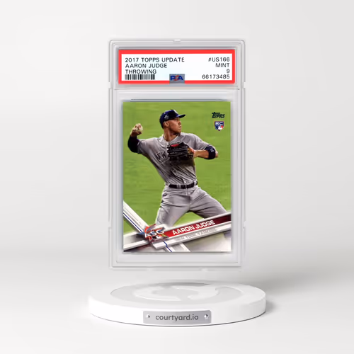 2017 Topps Update #US166 Aaron Judge - Throwing (PSA 9 MINT)