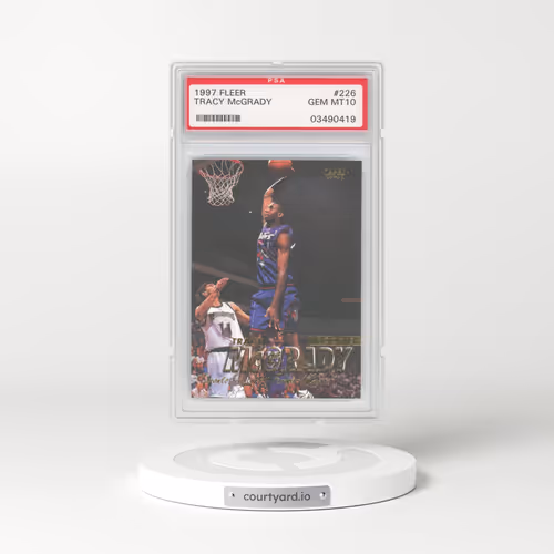 1997 Fleer #226 Tracy McGrady (PSA 10 GEM MINT)