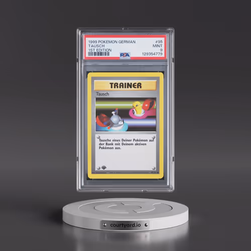 1999 Pokémon #95 Tausch - 1st Edition (PSA 9 MINT)