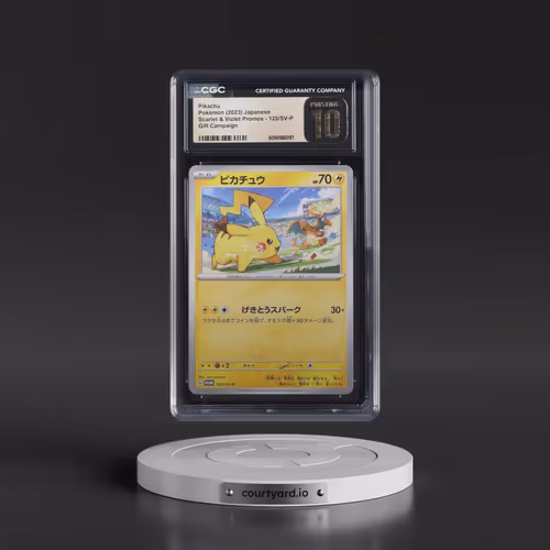 2022 Scarlet & Violet Promos #120/SV-P Pikachu - Gift Campaign (CGC 10 PRISTINE)