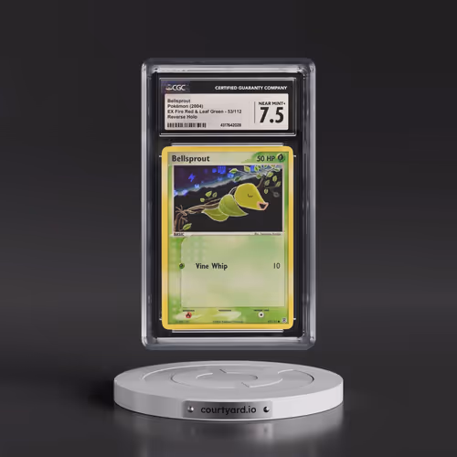 2004 EX Fire Red & Leaf Green #53/112 Bellsprout - Reverse Holo (CGC 7.5 NM+)