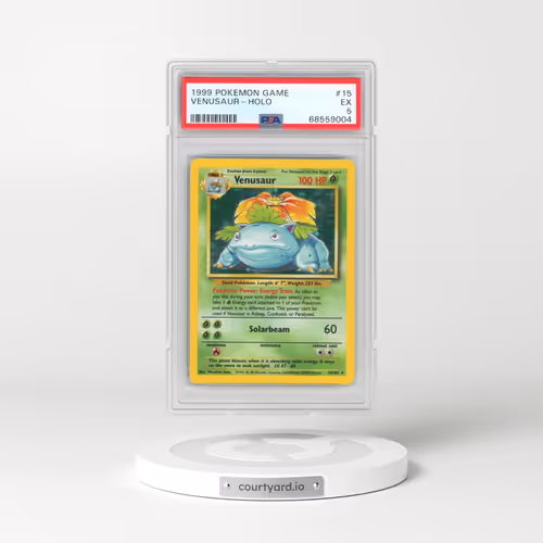 1999 Pokémon Game #15 Venusaur - Holo (PSA 5 EX)