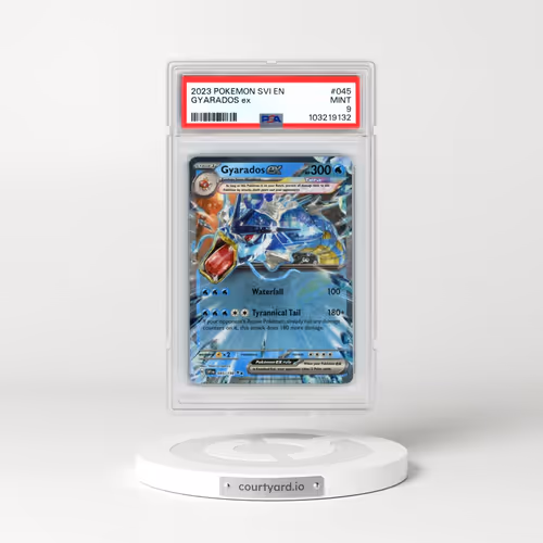 2023 Pokémon Svi EN-Scarlet & Violet #045 Gyarados EX - Holo (PSA 9 MINT)