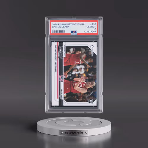 2024 Panini Instant WNBA #236 Caitlin Clark (PSA 10 GEM MINT)