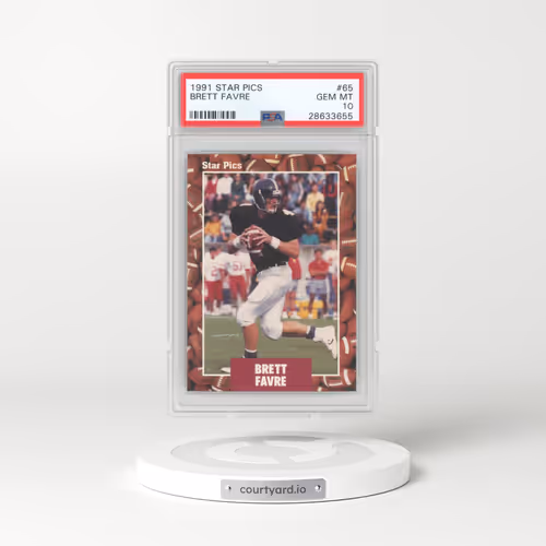 1991 Star Pics #65 Brett Favre (PSA 10 GEM MINT)