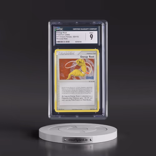 2005 EX Unseen Forces #83/115 Energy Root - Reverse Holo (CGC 9 MINT)