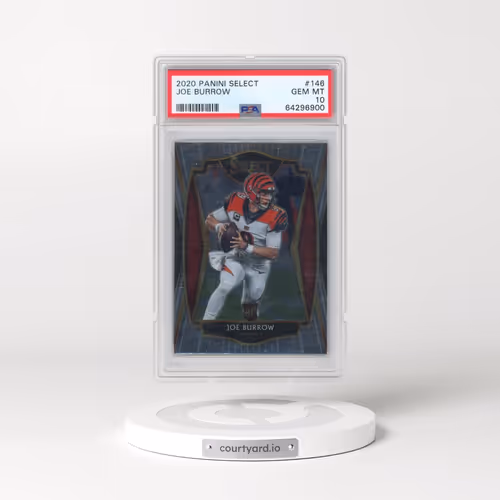 2020 Panini Select #146 Joe Burrow (PSA 10 GEM MINT)