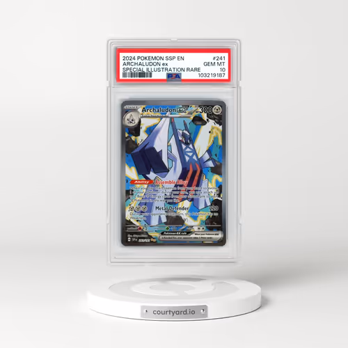 2024 Pokémon Ssp EN-Surging Sparks #241 Archaludon EX - Holo Special Illustration Rare (PSA 10 GEM MINT)