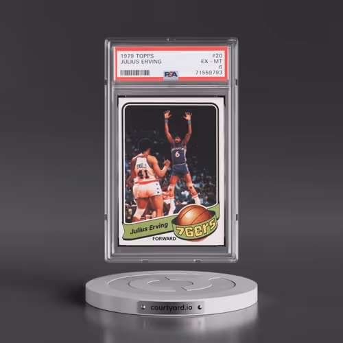 1979 Topps #20 Julius Erving (PSA 6 EX-MT)