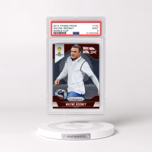 2014 Panini Prizm World Cup #142 Wayne Rooney (PSA 9 MINT)