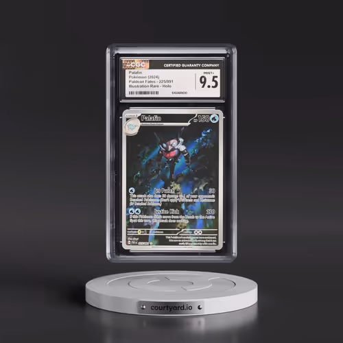 2024 Pokémon Paf EN-Paldean Fates #225 Palafin - Illustration Rare (CGC 9.5 MINT+)