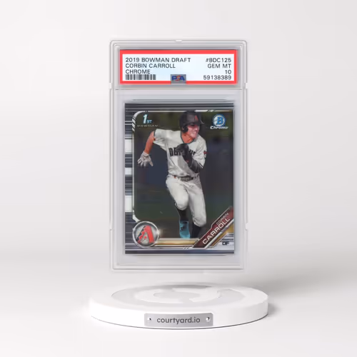 2019 Bowman Draft #BDC125 Corbin Carroll - Chrome (PSA 10 GEM MINT)
