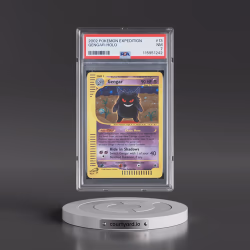 2002 Pokémon Expedition #13 Gengar - Holo (PSA 7 NM)