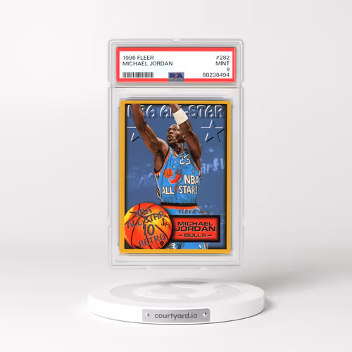 1996 Fleer #282 Michael Jordan (PSA 9 MINT)
