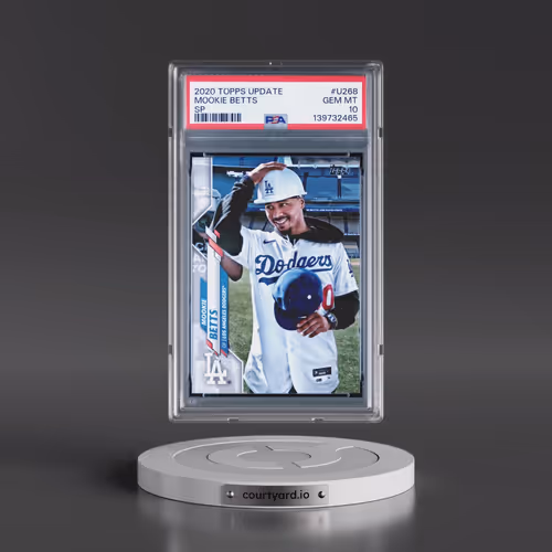 2020 Topps Update #U268 Mookie Betts - SP (PSA 10 GEM MINT)