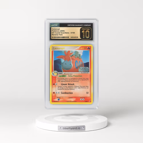 2006 EX Crystal Guardians #3 Camerupt - Holo (CGC 10 PRISTINE)