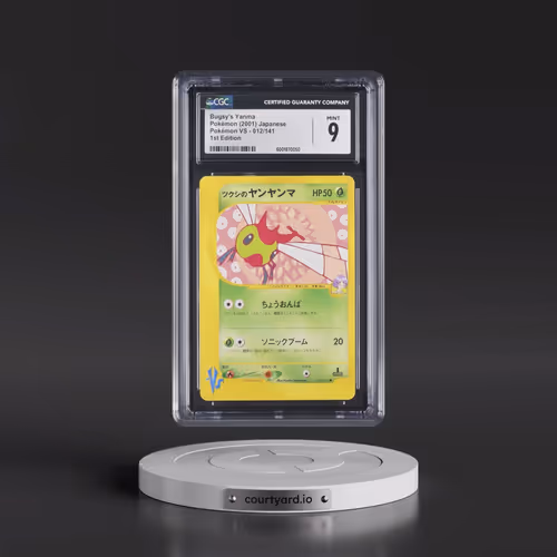 2001 Pokémon VS #012/141 Bugsy's Yanma - 1st Edition (CGC 9 MINT)