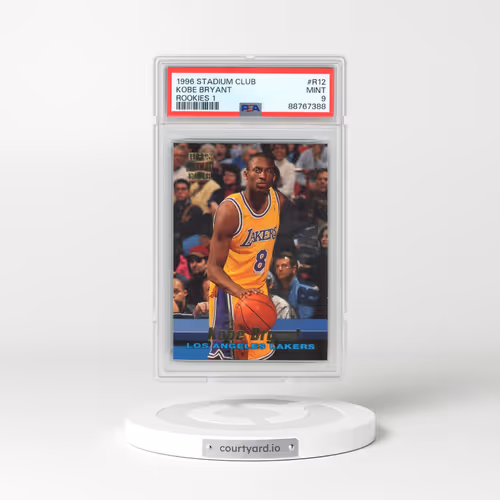 1996 Stadium Club Rookies 1 #R12 Kobe Bryant (PSA 9 MINT)