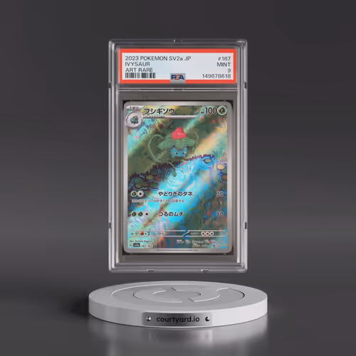 2023 Pokémon Sv2a-Pokémon 151 #167 Ivysaur - Art Rare (PSA 9 MINT)