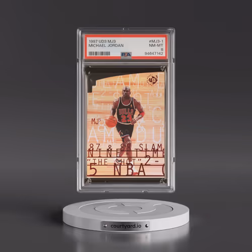 1997 UD3 MJ3 #MJ3-1 Michael Jordan (PSA 8 NM-MT)