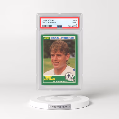 1989 Score #270 Troy Aikman (PSA 9 MINT)